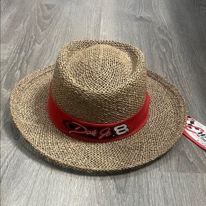 •Chase Authentics• Woven Hat with Dale Jr. 8 red bandanna